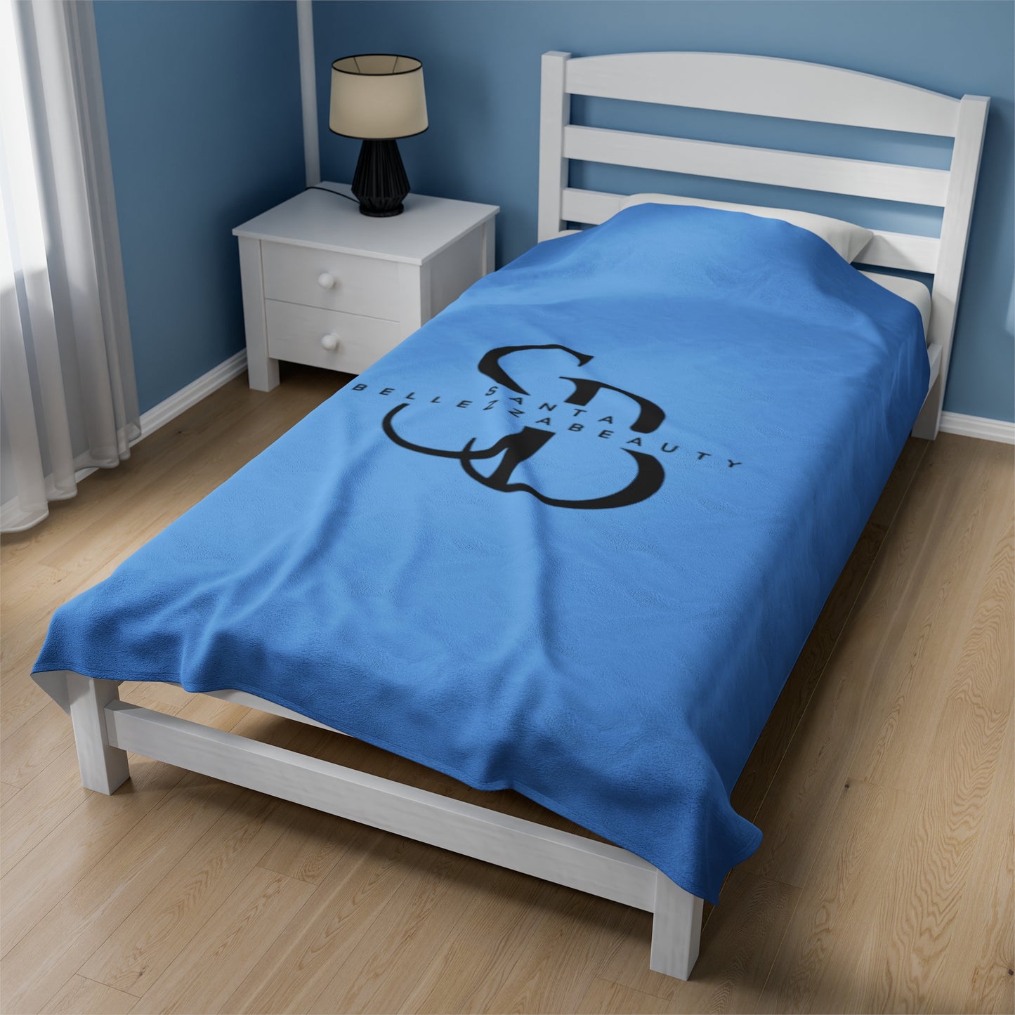 Blue SB Plush Blanket